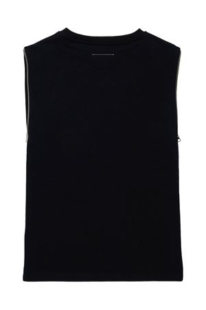 abito in cotone nero MM6 KIDS | M60850MM02XM6900